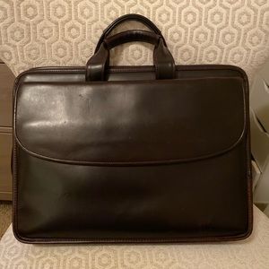 Johnston & Murphy Brown Computer Bag